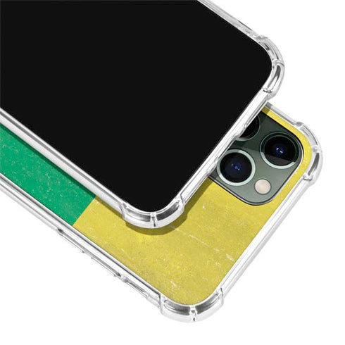 Lithuania Flag Distressed iPhone 12 Pro Max Clear Case